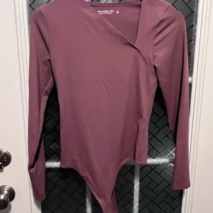 Never worn mauve bodysuit from Abercrombie